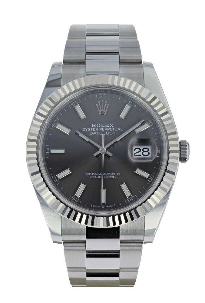 Grey dial online datejust