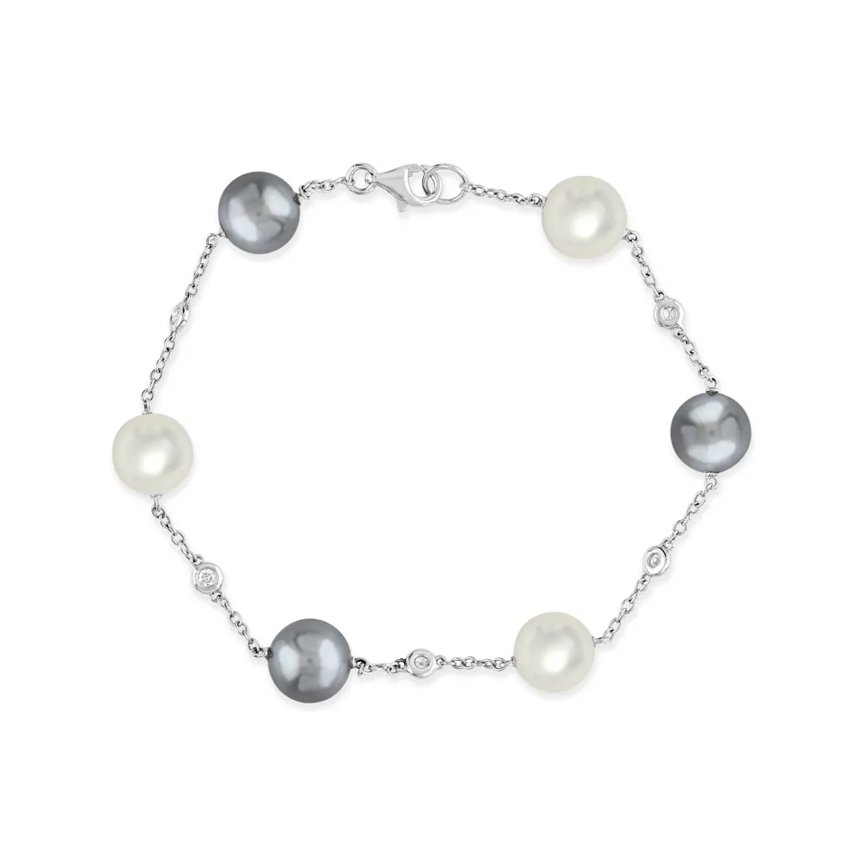 Akoya and Tahitian Pearl Bracelet