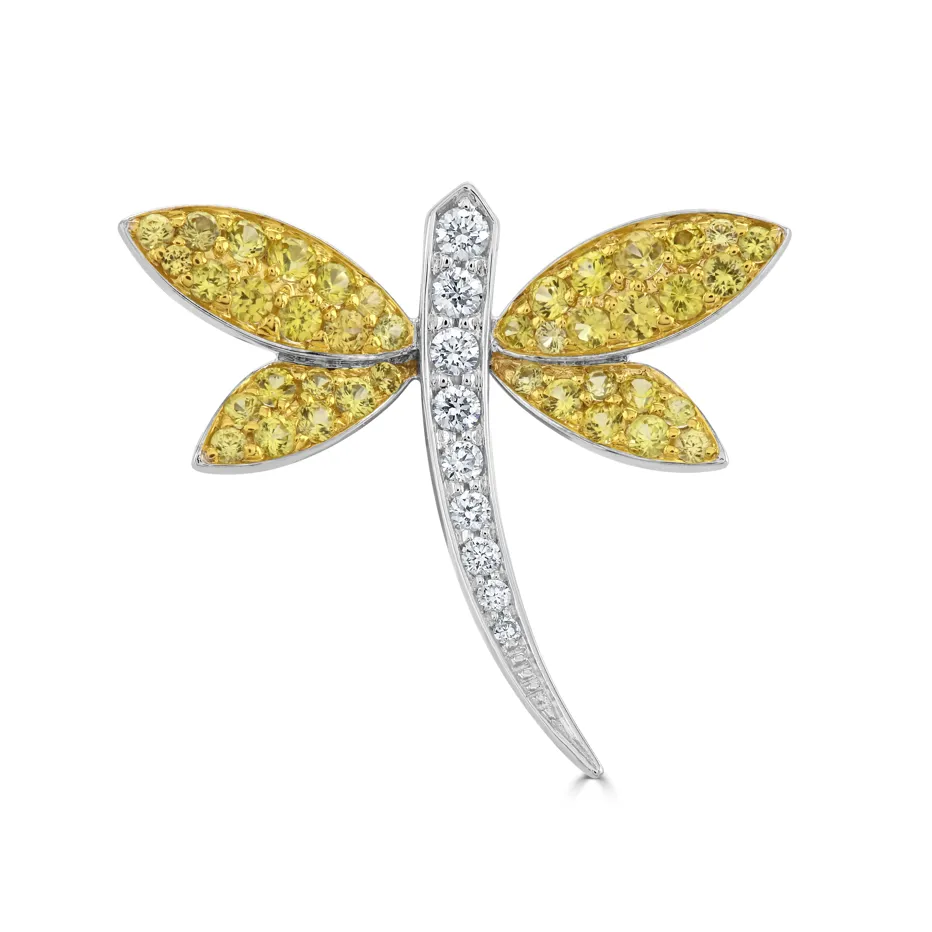 Mayfly Brooch