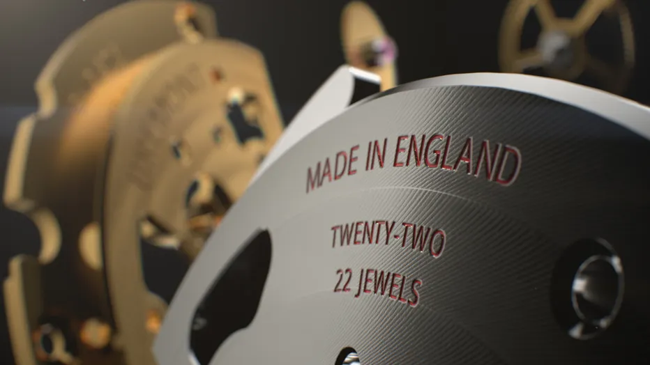 Bremont Movement Animation Still