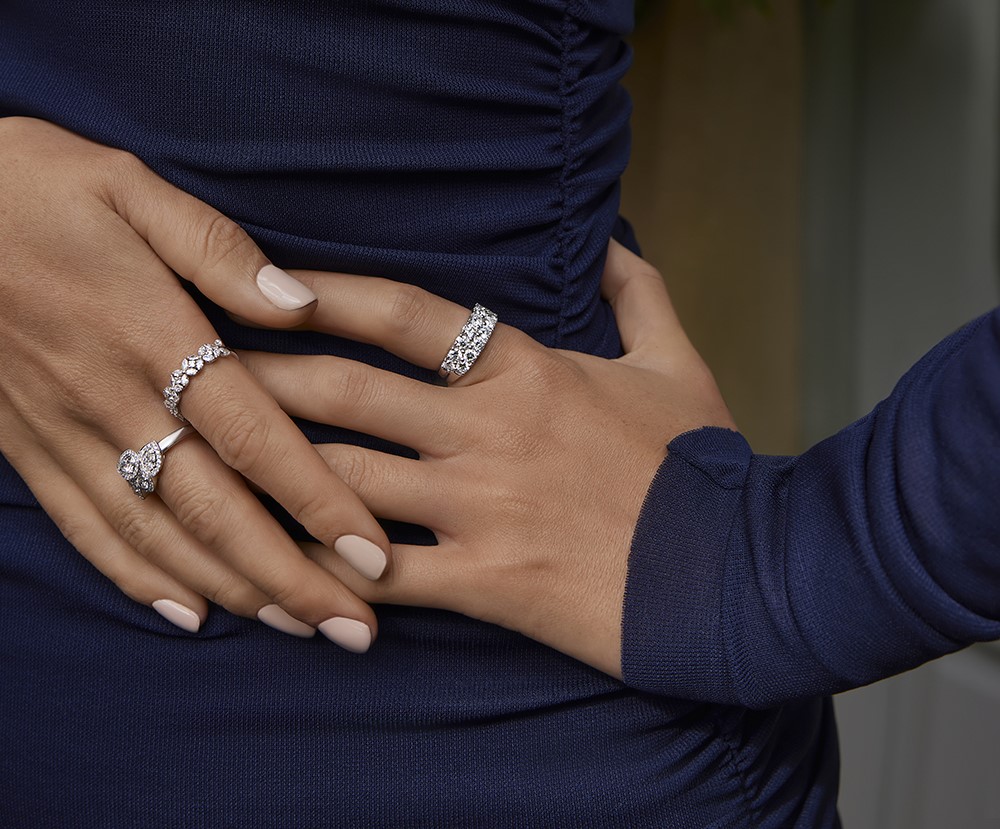 18ct White Gold Diamond Ring